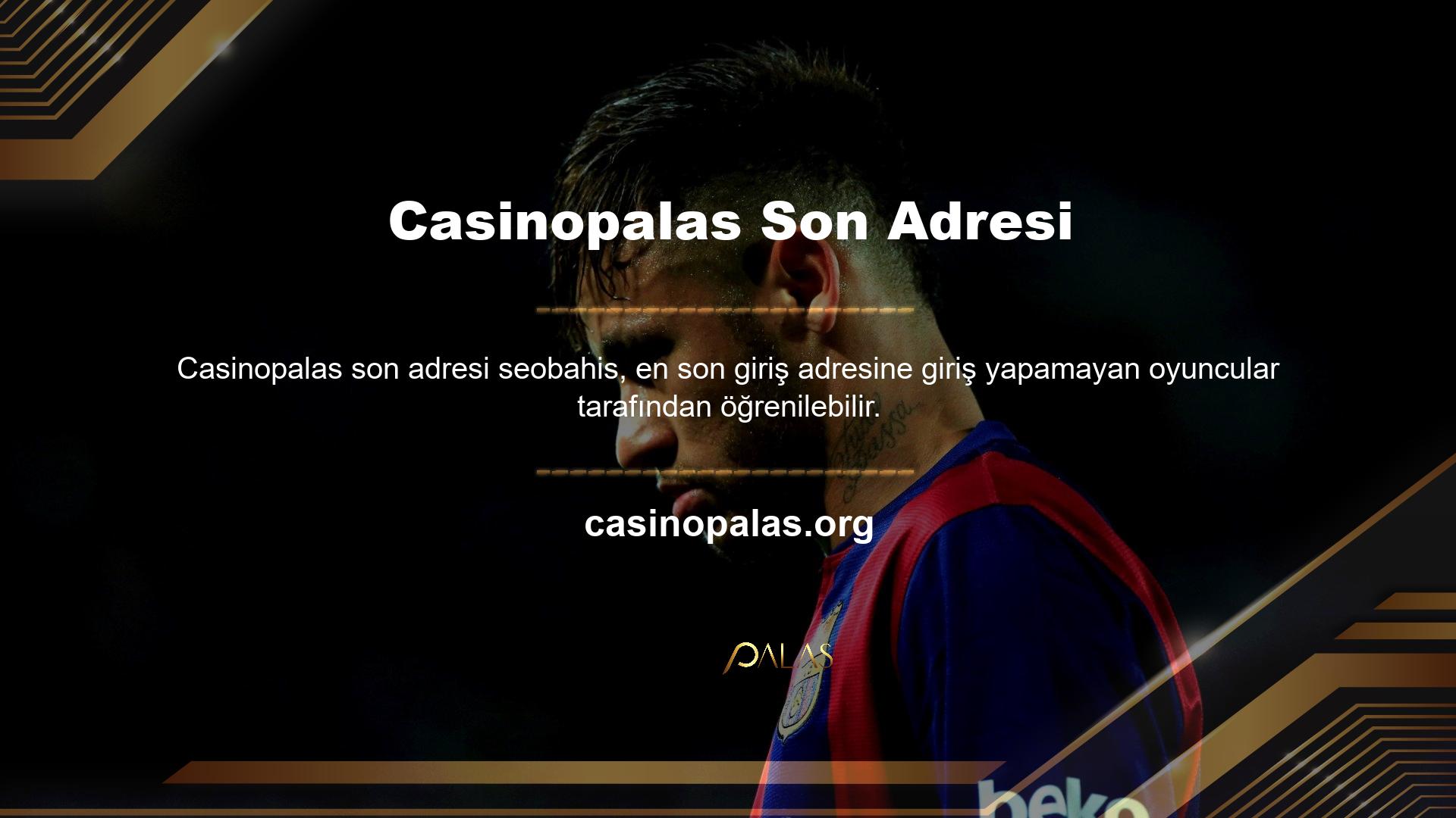 Casinopalas her zaman güvenilir bir hizmet sunsa da, ülkemizdeki bahis ne yazık ki kapalıdır çünkü yasal değildir